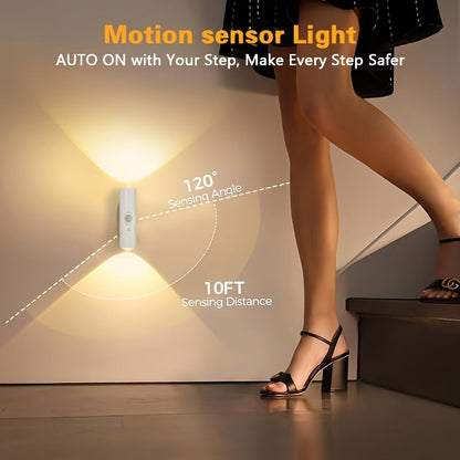 🌈 MotionGlow™ 7-Color Motion Sensor Night Light – Magnetic & Rechargeable