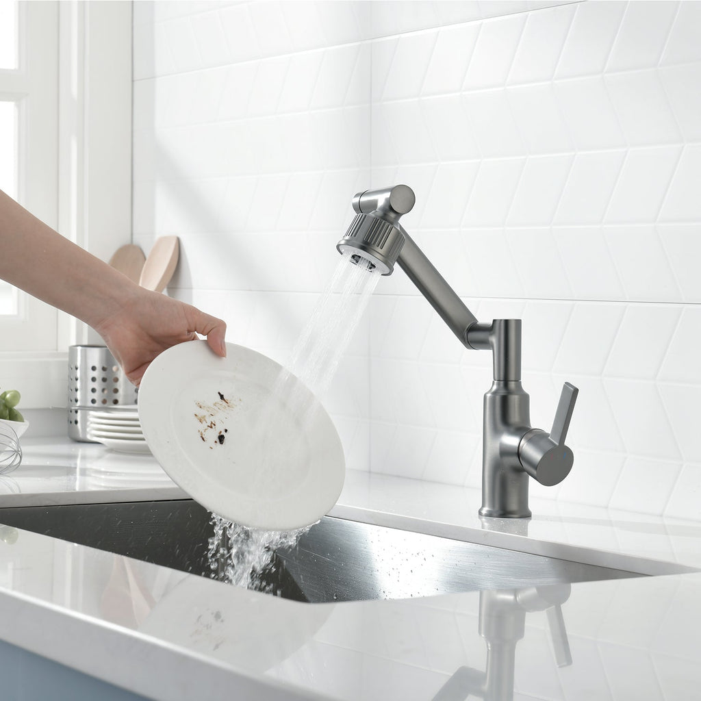 Recertified-Lefton Rotatable Faucet with 5 Water Outlet Modes-KF2205