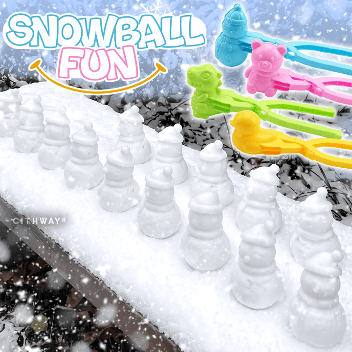 ❄️ SnowSnap™ Fun Shape Maker – Snow & Sand Mold Tongs