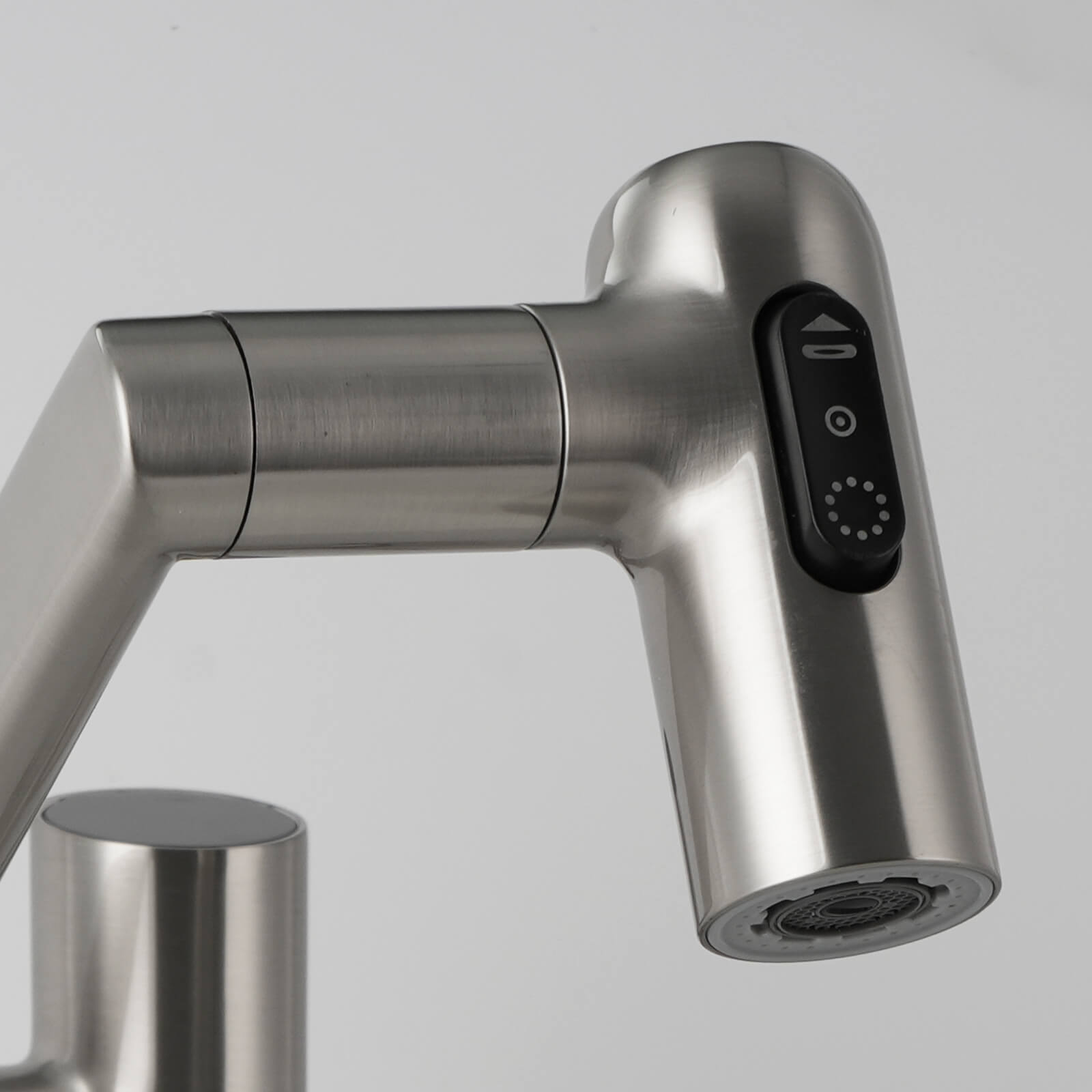 Recertified-Lefton Single-Hole Rotatable Faucet with Temperature Display-BF2204-US
