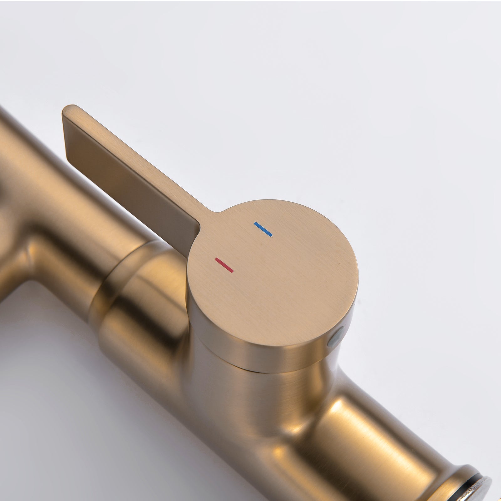 Recertified-Lefton Single-Hole Rotatable Faucet with Temperature Display-BF2204-US