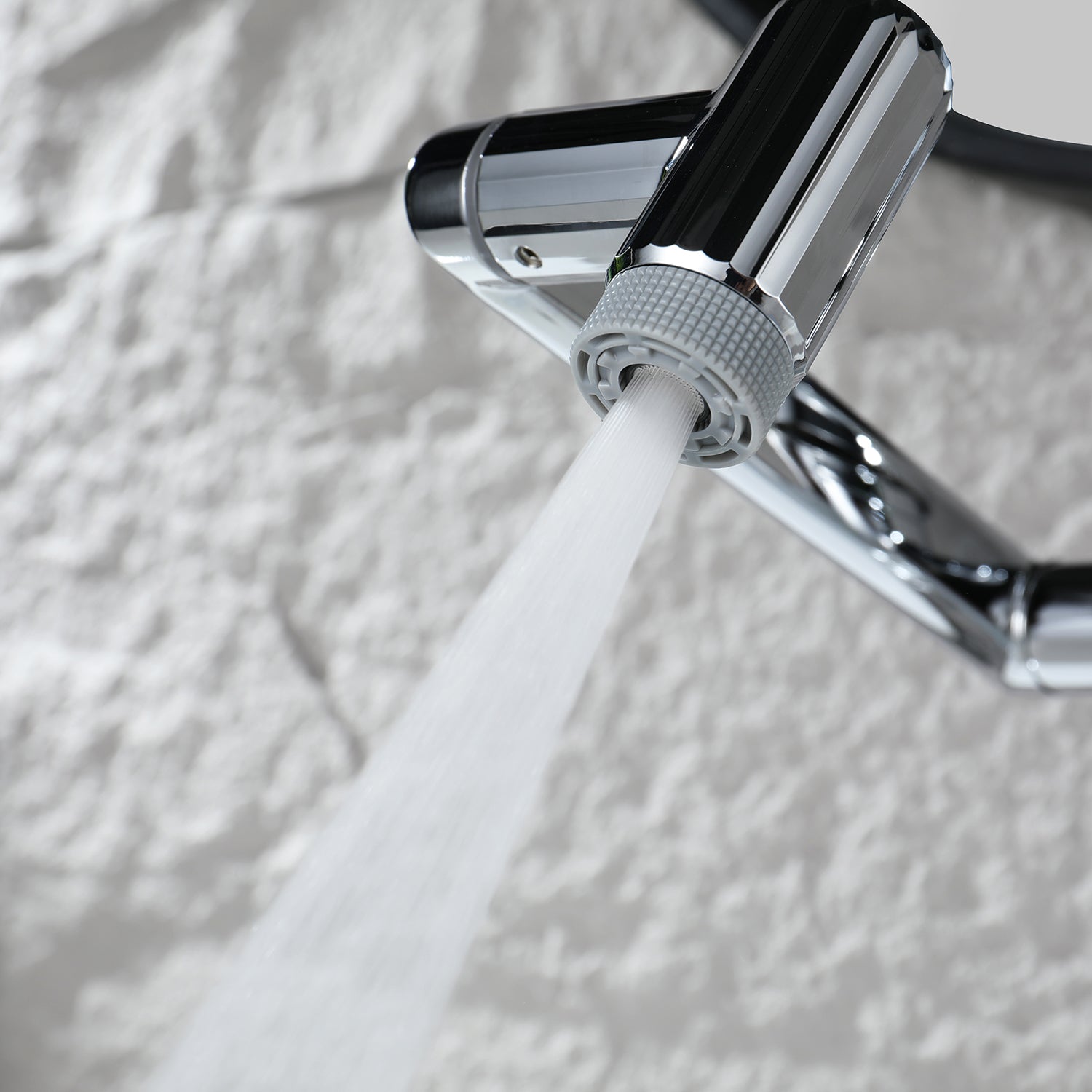 Recertified-Lefton 360° Rotatable Single-Hole Bathroom Faucet-BF2208-US