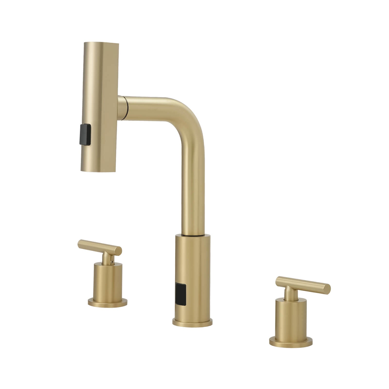 Recertified-Lefton Two-Handle Widespread Waterfall Bathroom Faucet-BFWS2401-US