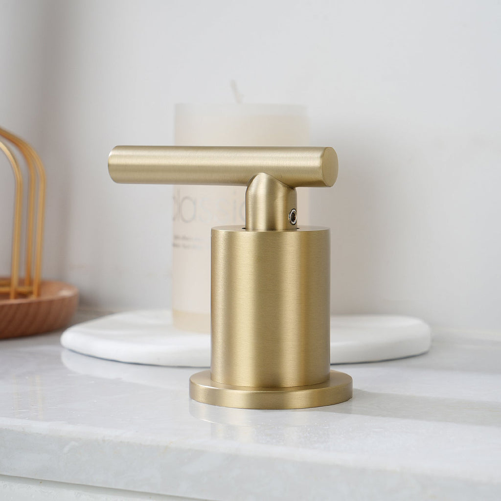 Recertified-Lefton Two-Handle Widespread Waterfall Bathroom Faucet-BFWS2401-US