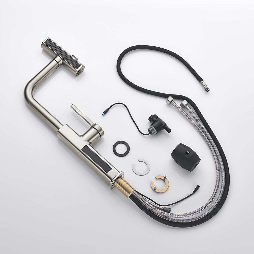 Recertified-Lefton Waterfall Kitchen Faucet-KF2209-US