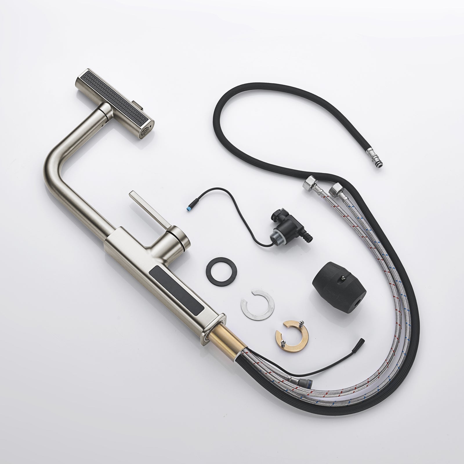 Recertified-Lefton Waterfall Kitchen Faucet-KF2209-US