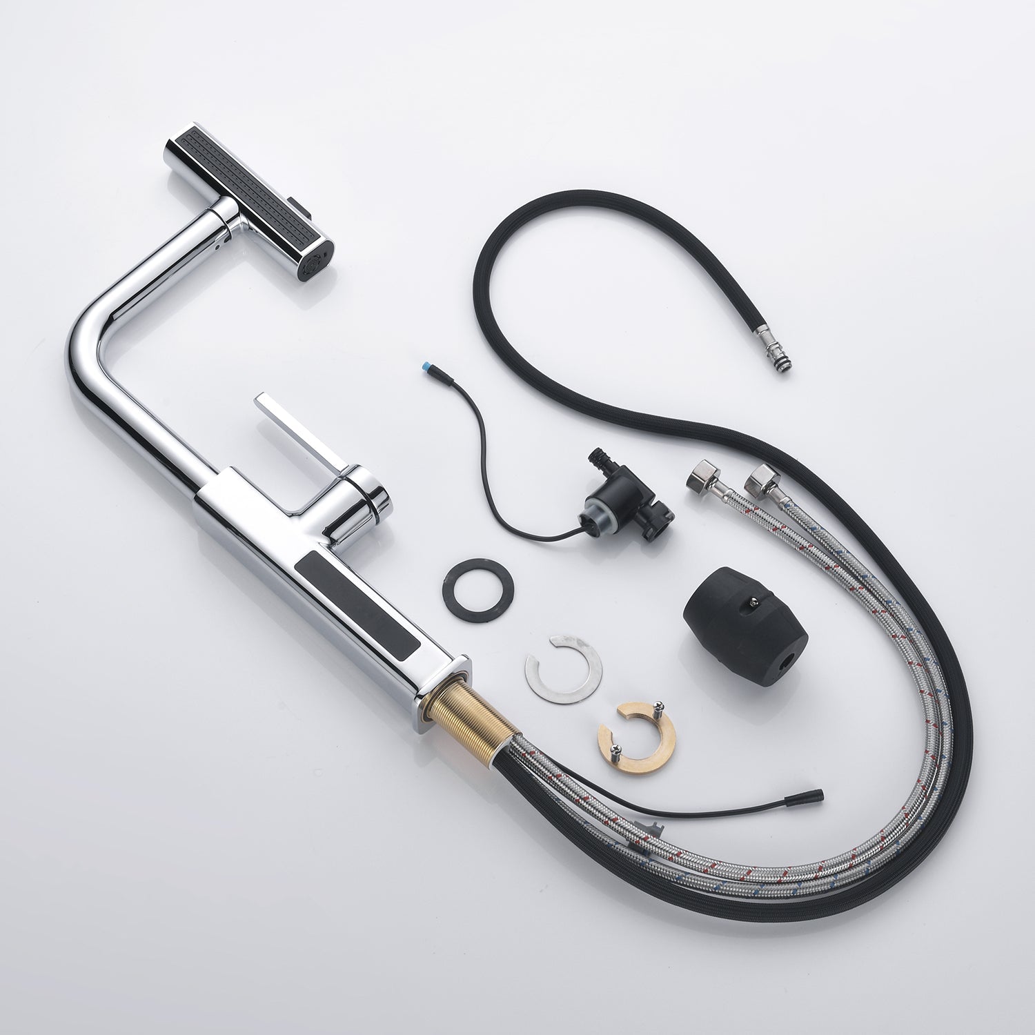 Recertified-Lefton Waterfall Kitchen Faucet-KF2209-US