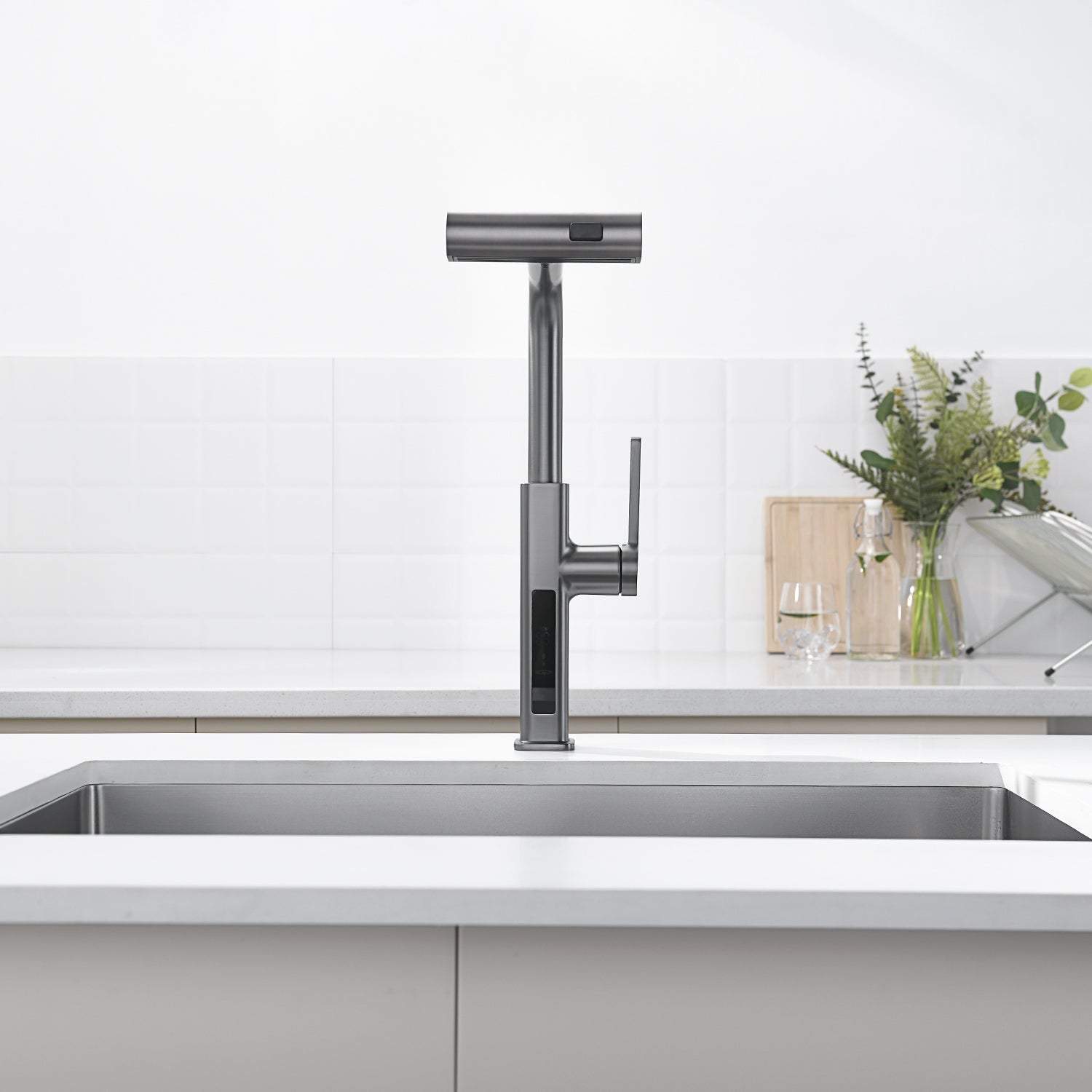 Recertified-Lefton Waterfall Kitchen Faucet-KF2209-US
