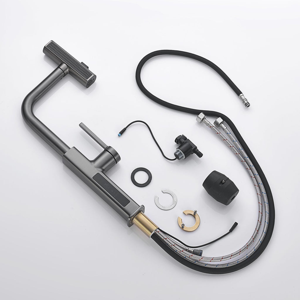 Recertified-Lefton Waterfall Kitchen Faucet-KF2209-US