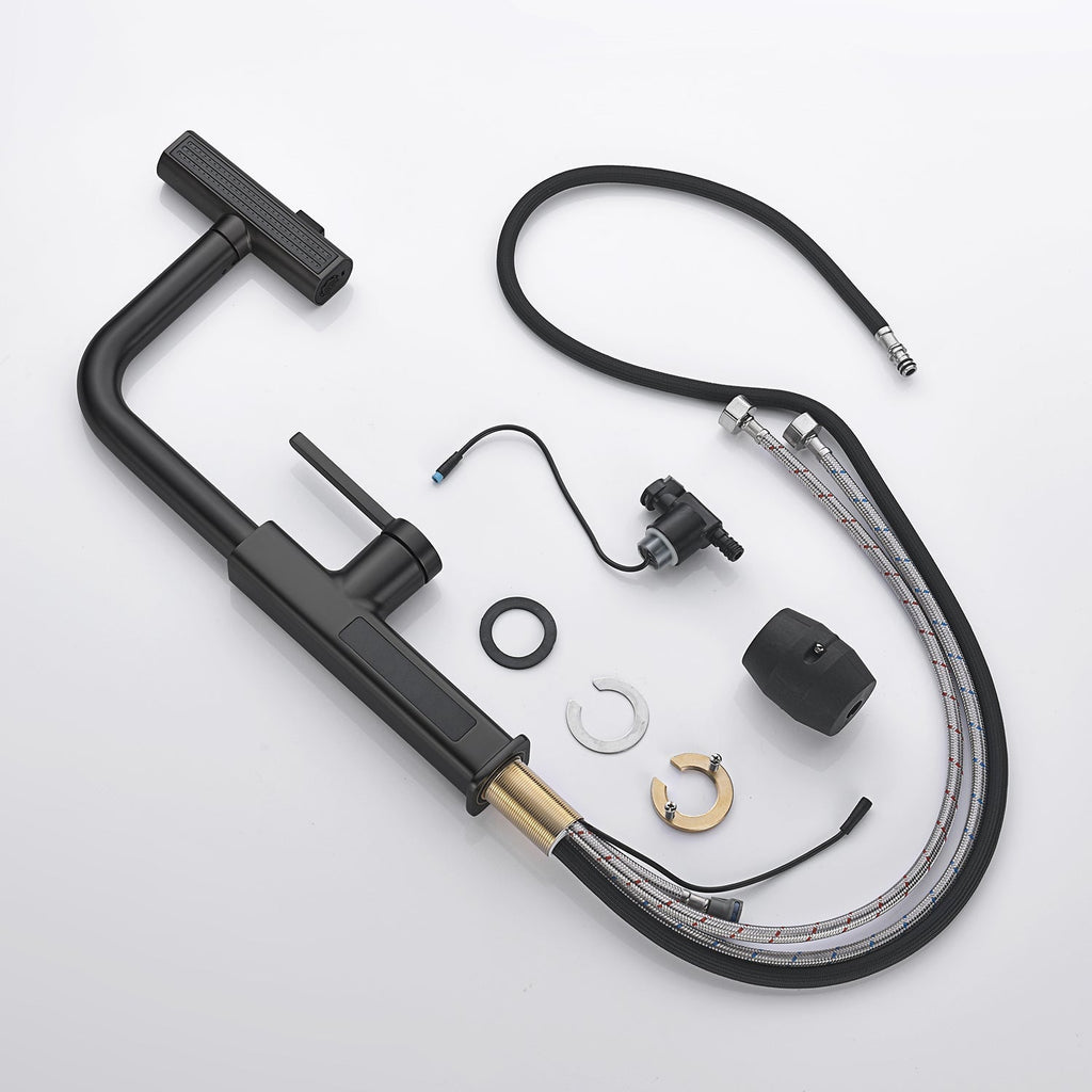 Recertified-Lefton Waterfall Kitchen Faucet-KF2209-US