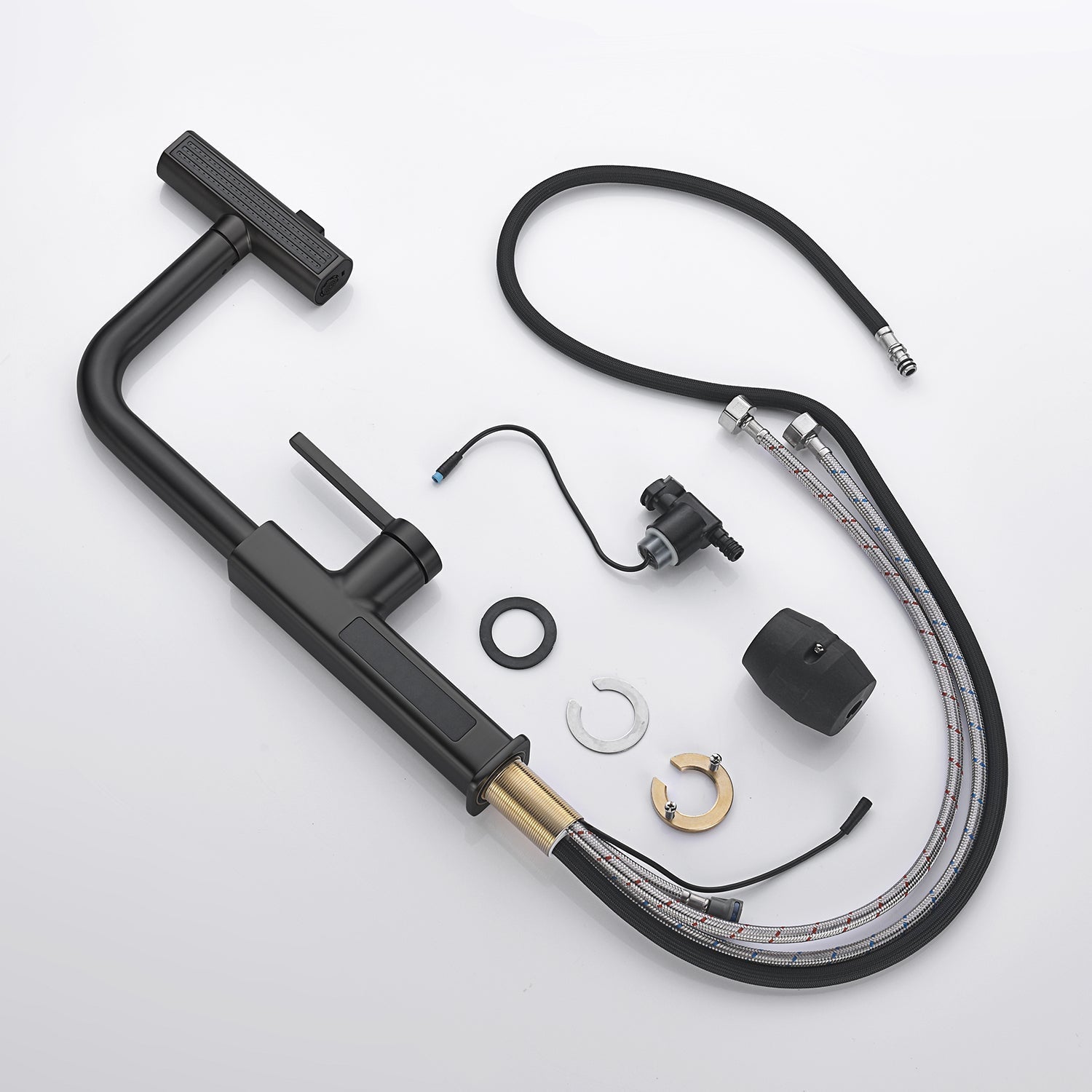 Recertified-Lefton Waterfall Kitchen Faucet-KF2209-US