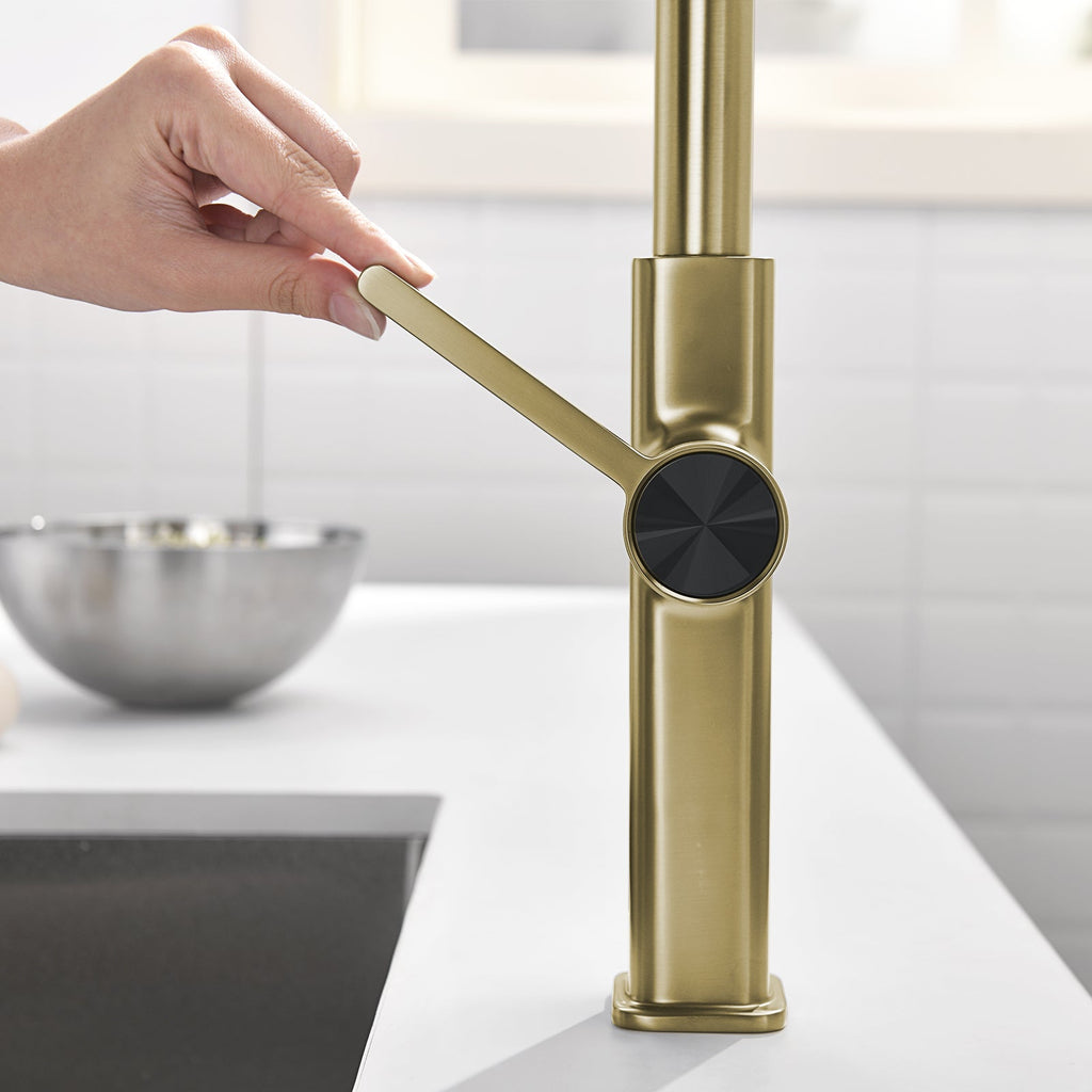 Recertified-Lefton Waterfall Kitchen Faucet-KF2209-US