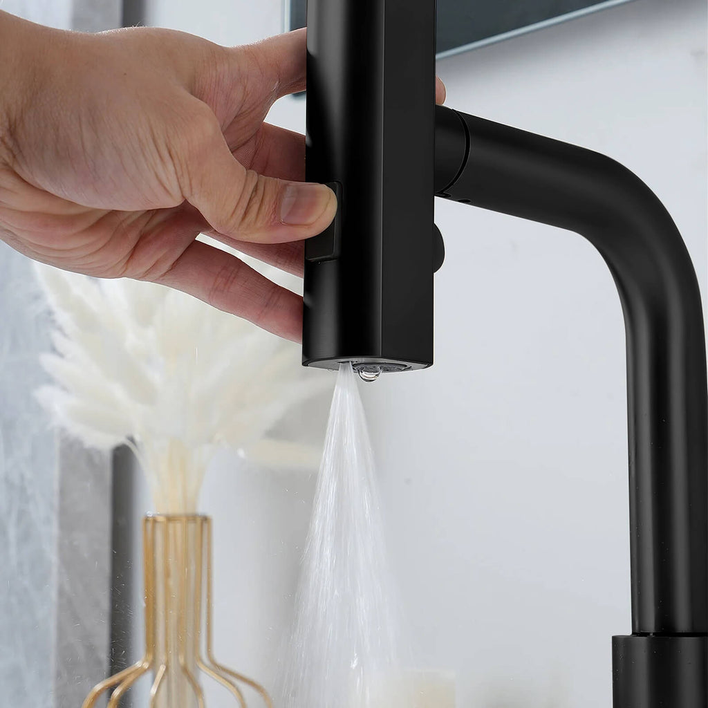 Recertified-Lefton Two-Handle Widespread Waterfall Bathroom Faucet-BFWS2401-US