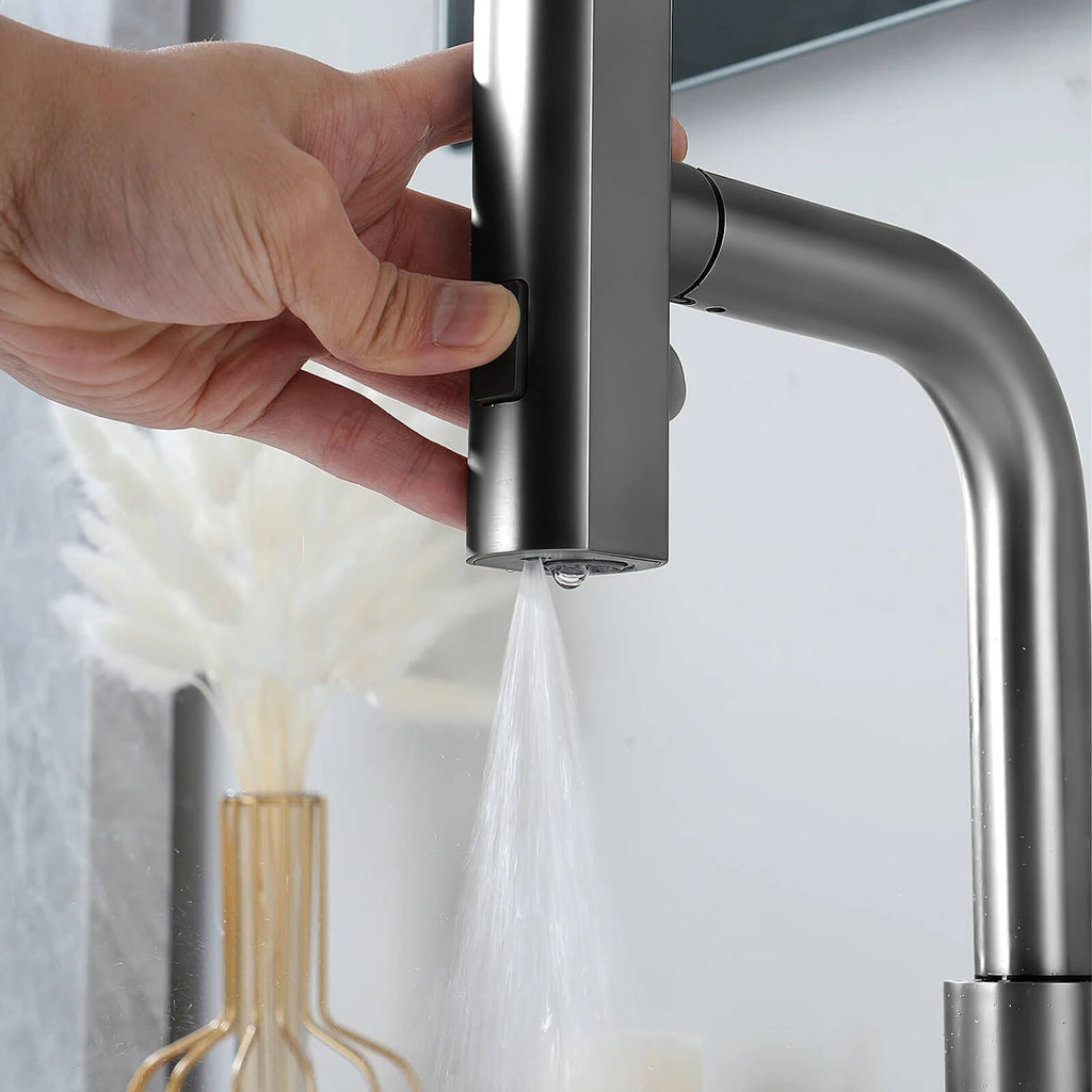 Recertified-Lefton Two-Handle Widespread Waterfall Bathroom Faucet-BFWS2401-US