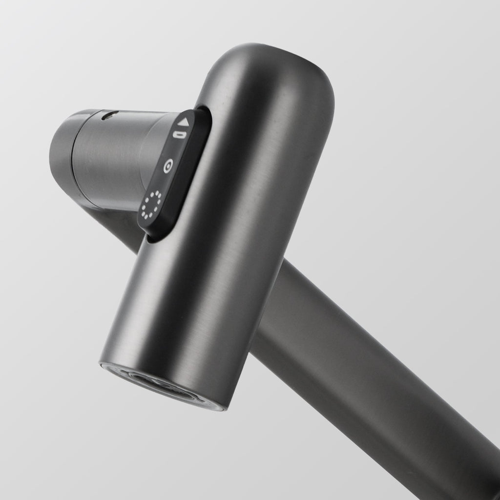 Recertified-Lefton Single-Hole Rotatable Faucet with Temperature Display-BF2204-US