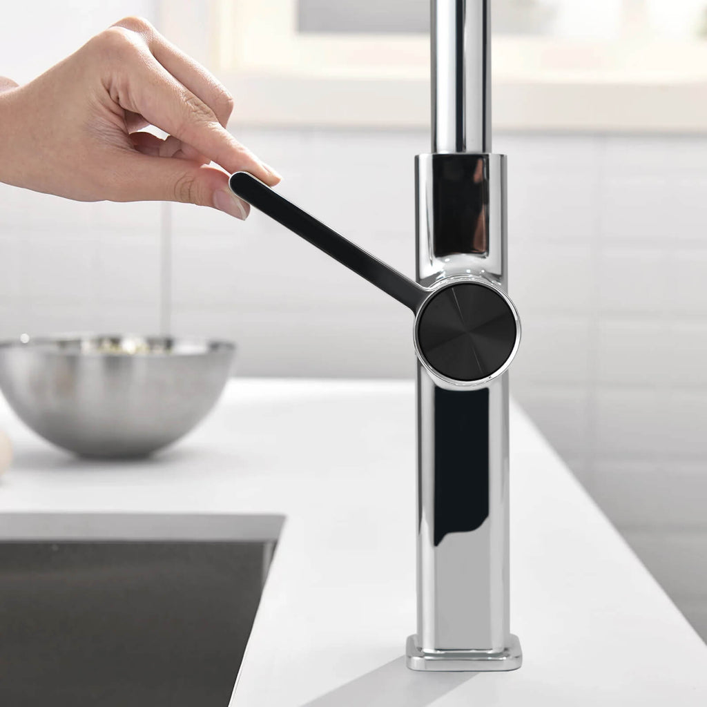 Recertified-Lefton Waterfall Kitchen Faucet-KF2209-US