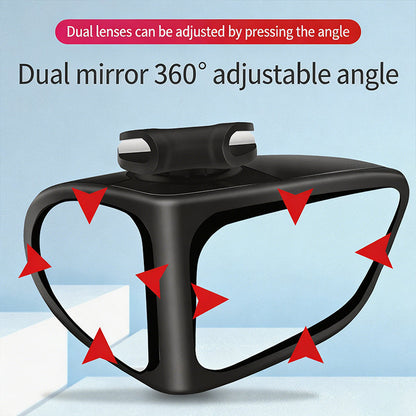 🚗 LIMITED‑TIME 60% OFF! 🔍 Dual‑Lens 360°Adjustable Blind Spot Mirror – Rotatable, Wide‑View, Parking‑Friendly ✨