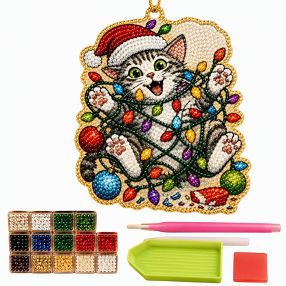 🎄Christmas Pearl Art Ornament Kit – Craft It, Hang It, Gift It ✨ (OFFER)